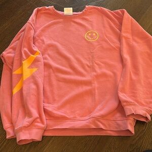 Starfit sweatshirt. Light wear on the logo. Adult small